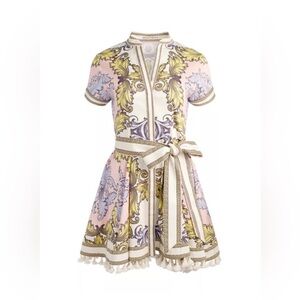 Alice & Olivia Lucy mini shirt dress Brand New with Tags MSRP $440.00